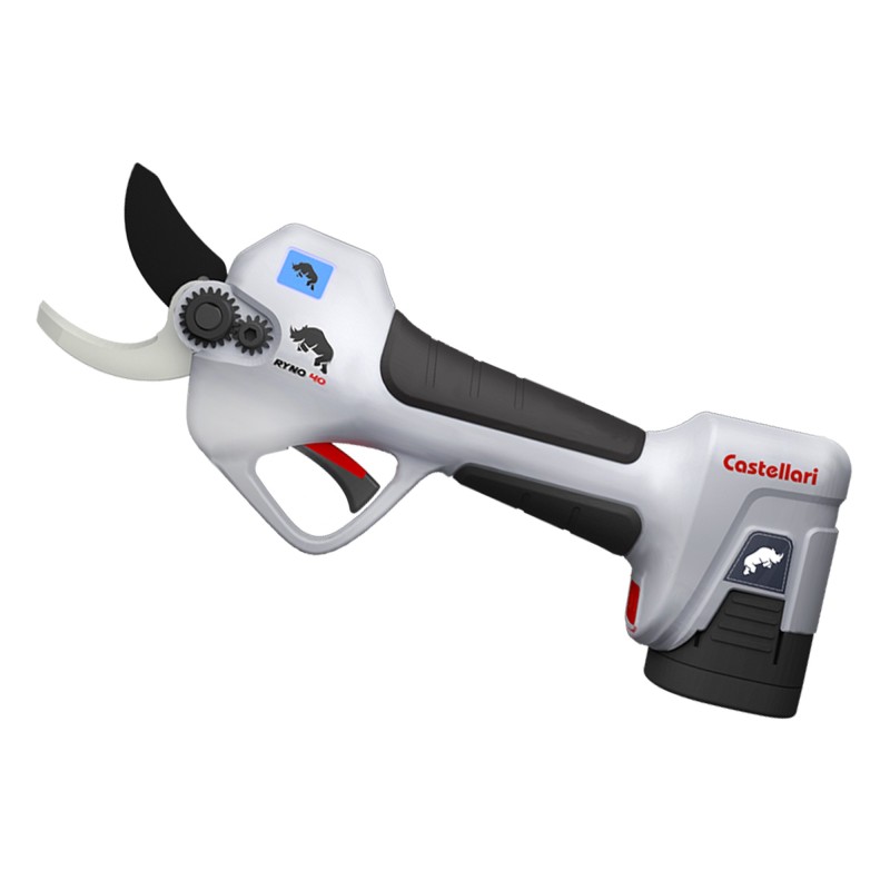 Forbice elettrica Castellari Ryno 40 – Leggera con 2 batterie al litio
